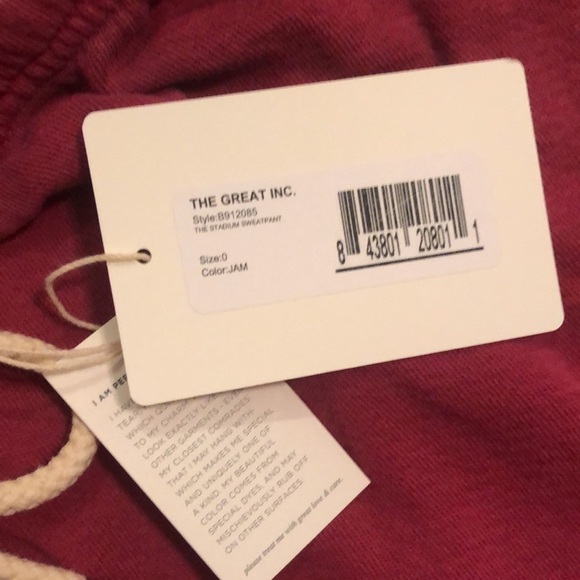 The Great. Stadium Sweatpants Jam - Picture 3 of 4